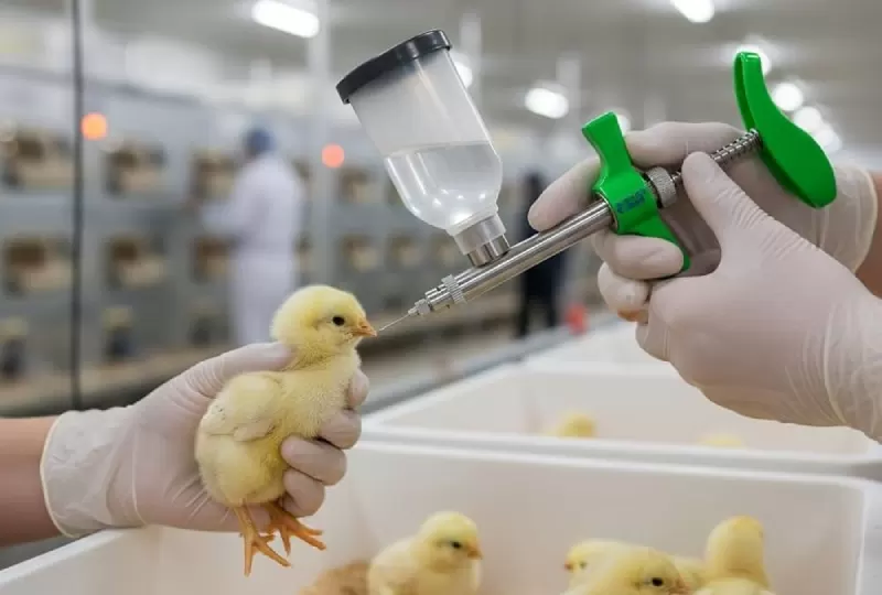 Tiêm phòng chính xác: Bước tiến mới trong lĩnh vực sức khỏe gia cầm